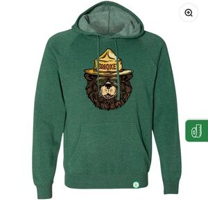 Wild Tribute Groovy Smokey The Bear Hoodie